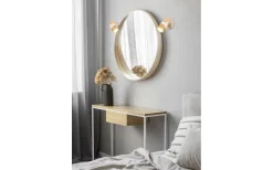 Trio Lighting Aruni Spotlight GU10 trä/matt vit* Läslampor