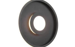 Badrumslampor Tak<Trio Lighting Ascari H2O Plafond LED 30cm mattsvart IP44