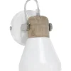 Ashby Vägglampa 20cm Vit