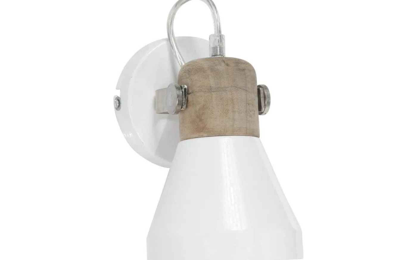 Ashby Vägglampa 20cm Vit