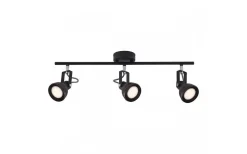 Nordlux Aslak Takspotlight 3L Svart* Hall & Trappa|Avlånga Takspotlights