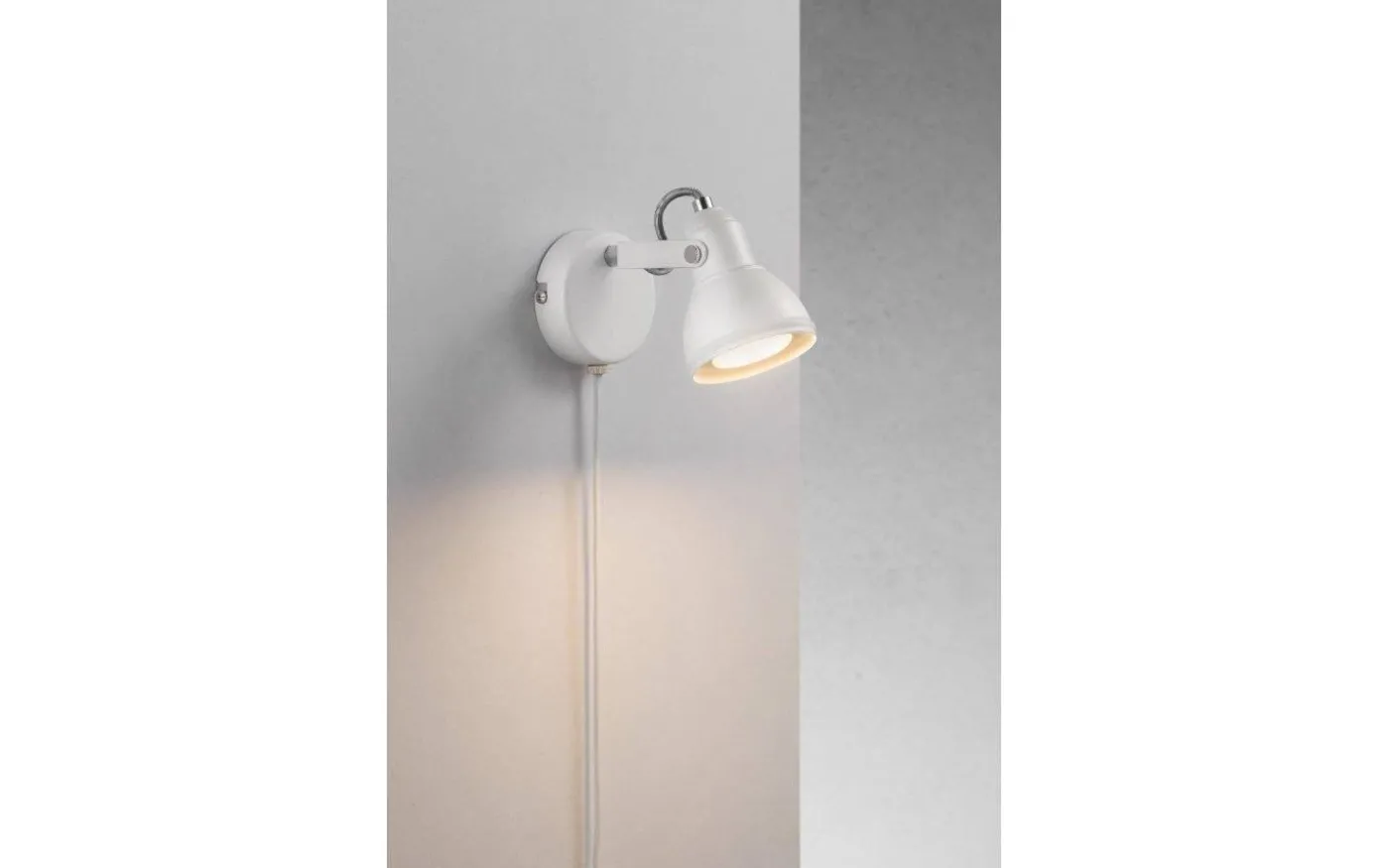 Aslak Vägglampa Vit