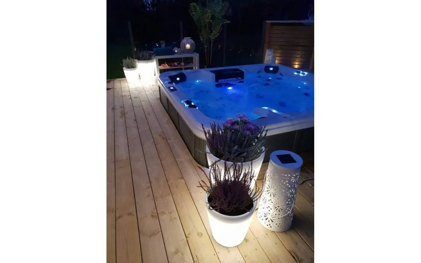 Assisi Blomkruka Liten LED