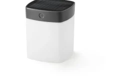 Konstsmide Assisi Solcellslampa Kvadrat 12cm Grå IP44* Visa Alla Solcellslampor