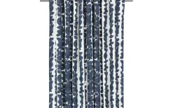 Svanefors Aster Gardin 140x280cm 2-pack Blå Stig Lindberg* Mönstrade Gardiner