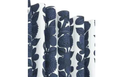 Svanefors Aster Gardin 140x280cm 2-pack Blå Stig Lindberg* Mönstrade Gardiner