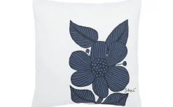 Aster Kuddfodral 45x45cm Blomma Blå Stig Lindberg