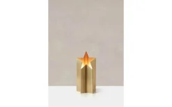 Asteri Bordsstjärna 27cm Antik Mässing