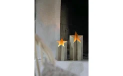 Asteri Bordsstjärna 27cm Antik Mässing