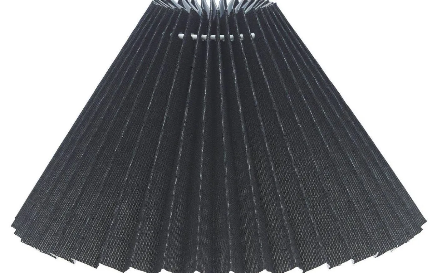 Astrid Lampskärm Ø30cm Veckad Antrasit