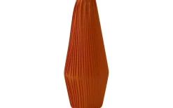 Hallbergs Astrid Plisserad Stilskärm Ø13cm Satin Orange* Plisserade Lampskärmar