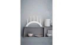 Markslojd Atle Adventsljusstake 28cm 5L Vit* Adventsljusstakar 0-30 Cm|Visa Alla Adventsljusstakar