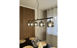 Aneta Atom Taklampa 114cm Svart/Rök* Avlånga Taklampor