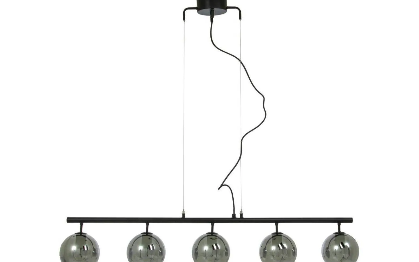 Aneta Atom Taklampa 114cm Svart/Rök* Avlånga Taklampor