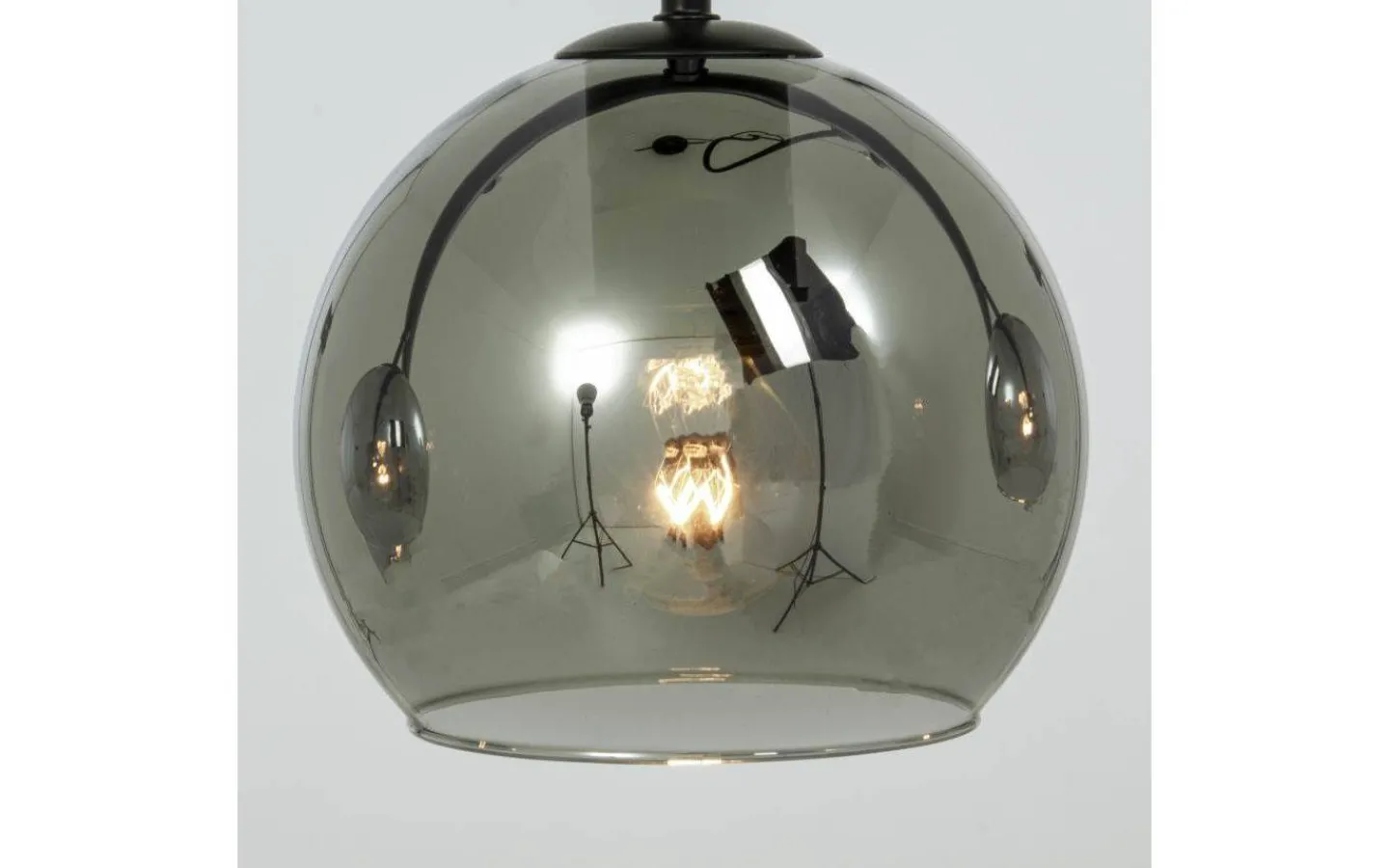 Aneta Atom Taklampa 114cm Svart/Rök* Avlånga Taklampor