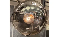 Aneta Atom Taklampa 48cm Svart/Rök* Vardagsrum