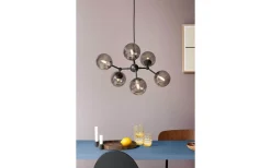 Atom Taklampa 57cm Svart/Smoke