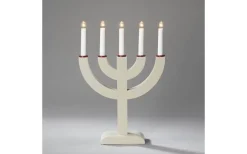 Visa Alla Adventsljusstakar|Adventsljusstakar 31-60 Cm<Konstsmide August Adventsljusstake 5L 42cm Beige