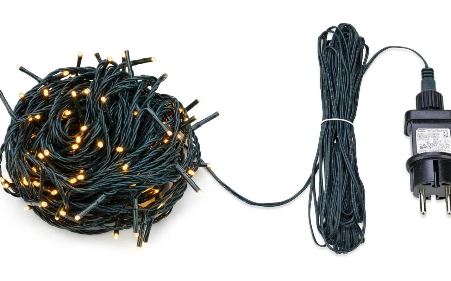 Långa Ljusslingor (11-20M)|Ljusslingor Utomhus<Markslojd Aurora Ljusslinga 17,80m Varmvit IP44