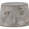 Hallbergs Aurora Oval Lampskärm 20cm Oyster Ashley Wild* Ovala Lampskärmar
