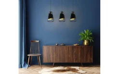 Avlånga Taklampor<Eglo Austell Taklampa 77cm 3L Svart/Guld