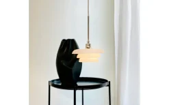 Ava Fönsterlampa 20cm Opal/Krom