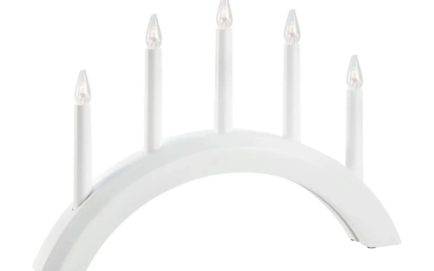 Visa Alla Adventsljusstakar|Adventsljusstakar 0-30 Cm<Markslojd Avento Adventsljusstake 28cm 5L Vit