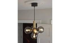 CO Bankeryd Avenue Taklampa Mässing/Rök* Vardagsrum|Hall & Trappa