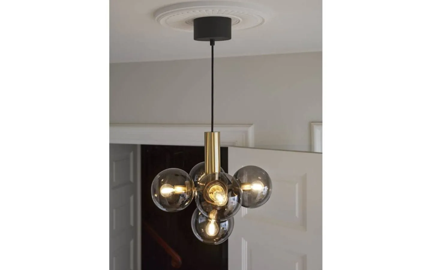 CO Bankeryd Avenue Taklampa Mässing/Rök* Vardagsrum|Hall & Trappa