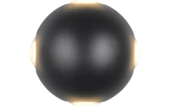 Avisio 4xLED Vägglampa mattsvart IP54