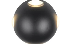 Avisio 4xLED Vägglampa mattsvart IP54