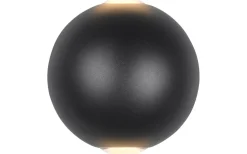 Avisio 2xLED Vägglampa mattsvart IP54