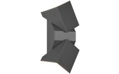 Avon LED Vägglampa 2-delad antracit IP54