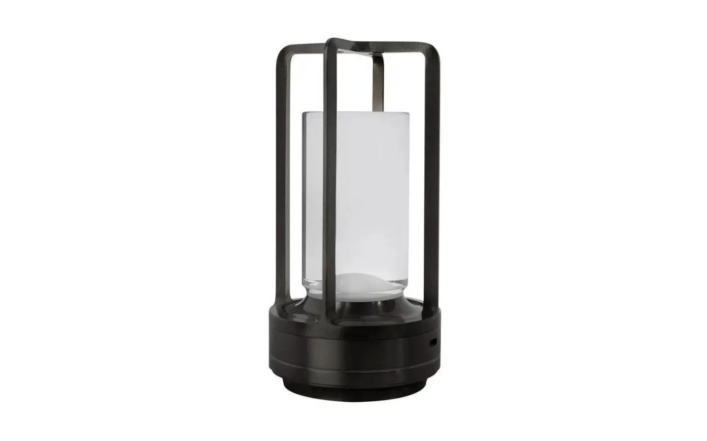 ArmaturHantverk B178 Laddbar Bordslykta 18cm CCT LED Svart* Ljuslyktor|Uppladdningsbara Lampor Inomhus