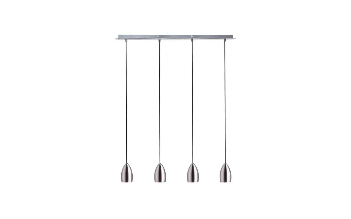 Avlånga Taklampor|Kök & Matplats<Rendl Babades Taklampa 4L Matt Nickel