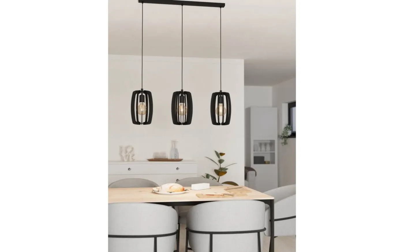 Bajazzara Taklampa 89cm Svart