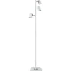 Aneta Balder Golvlampa 135cm Vit/Krom* Golvläslampor