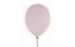 Barnrum<Globen Lighting Balloon Vägglampa 35cm LED 6W Rosa
