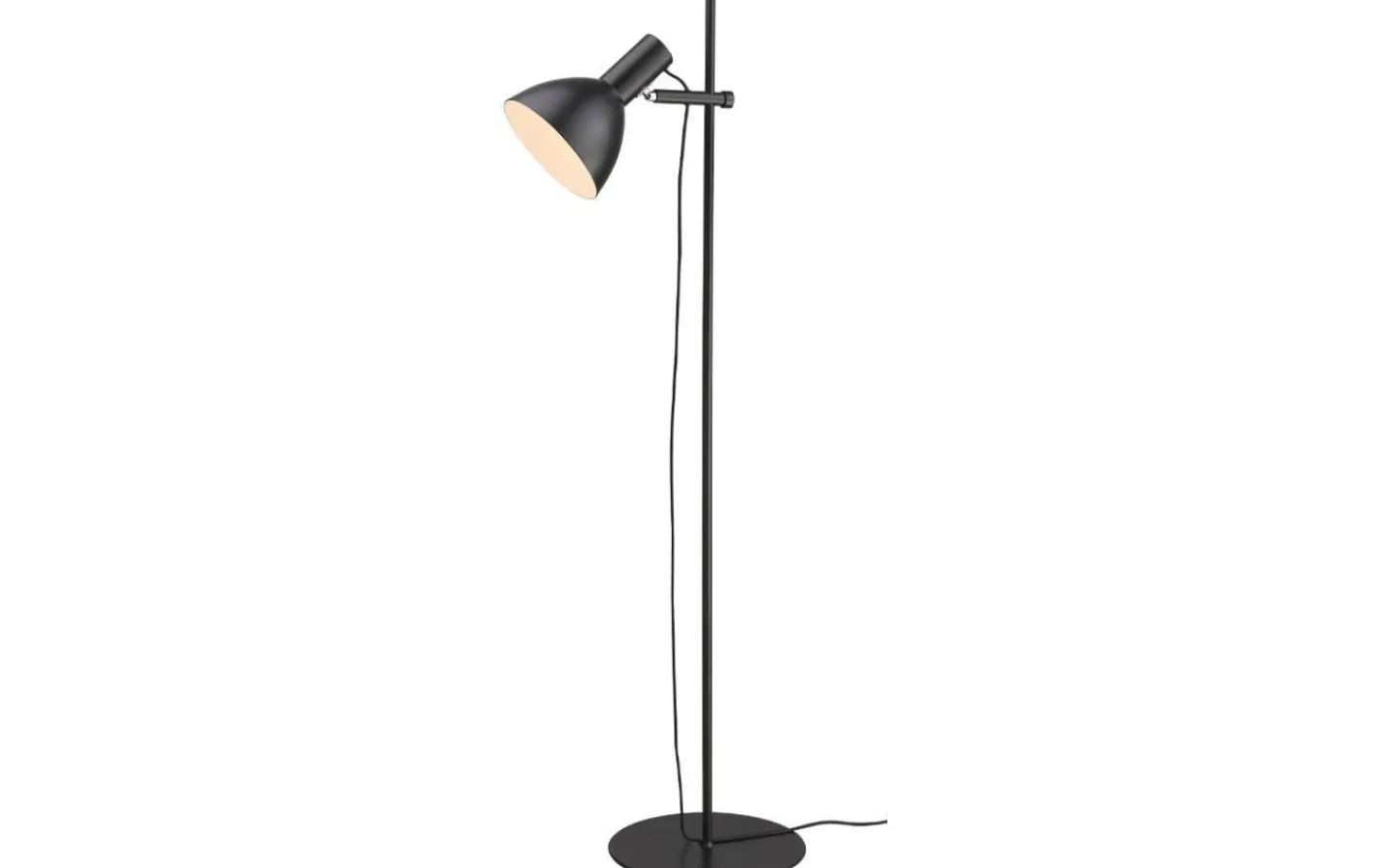 Halo Design Baltimore Golvlampa 132cm Svart* Golvläslampor