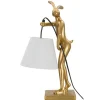 Mauro Ferretti Barca Bordslampa Kanin 47cm Guld* Bordslampor