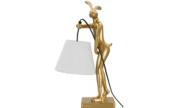Mauro Ferretti Barca Bordslampa Kanin 47cm Guld* Bordslampor