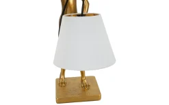 Mauro Ferretti Barca Bordslampa Kanin 47cm Guld* Bordslampor