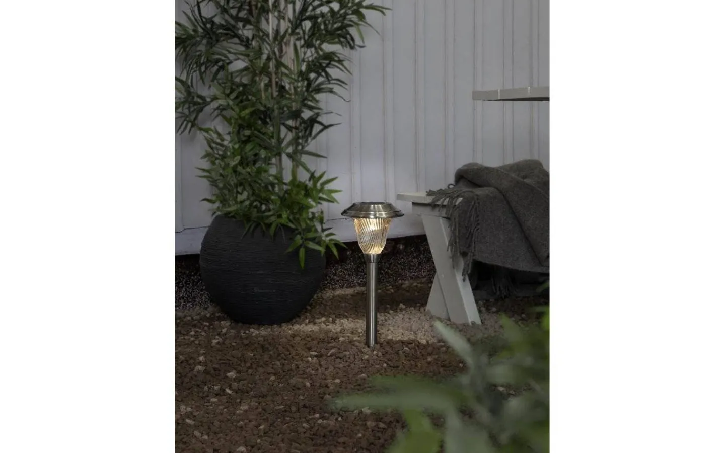 Star Trading Barcelona Solcellslampa 41cm Silver* Solcellslampor Stig & Mark|Visa Alla Solcellslampor