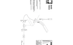 Aneta Bari Skåpsbelysning LED 3W 3000K Krom IP44* Badrumslampor Vägg