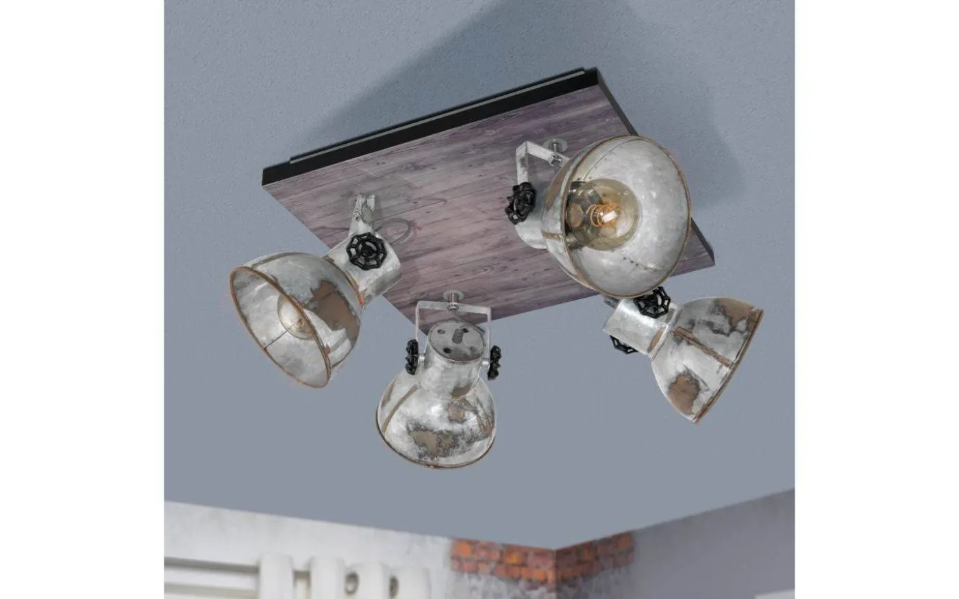 Barnstaple Takspotlight 45cm 4L Grå