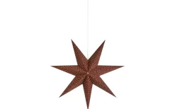 Baroque Julstjärna 75cm Bordeaux