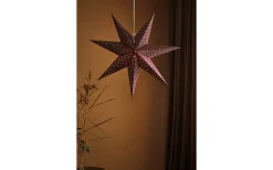 Baroque Julstjärna 75cm Bordeaux