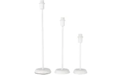 Basic Lampfot 28cm Vit