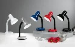 Basic Skrivbordslampa 30cm Blå