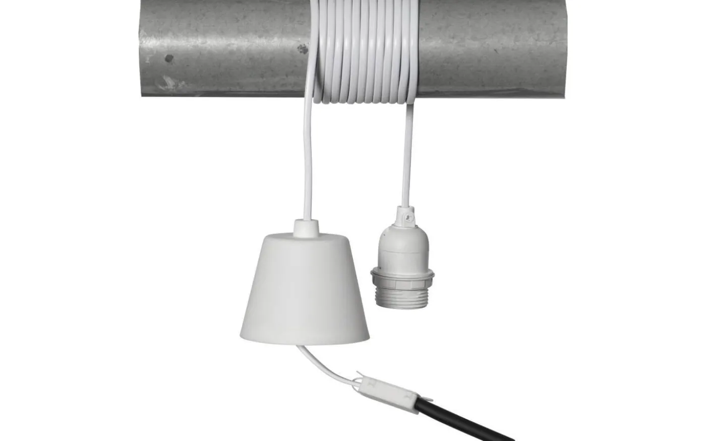 Basic Takupphäng E27 3,5m Vit